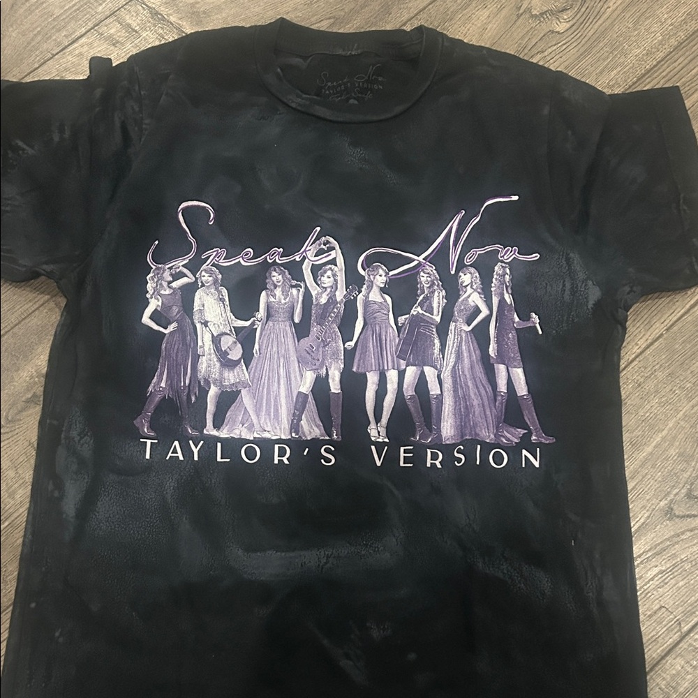 Taylor Swift Black Tee speak now